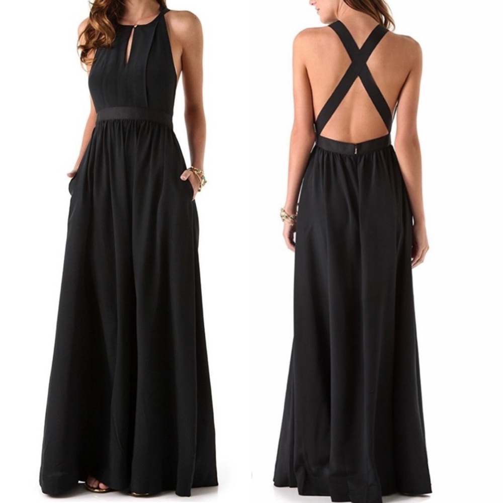 NWT JUICY COUTURE summer silk maxi dress size 0